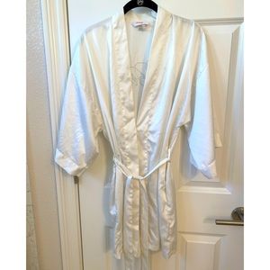 “BRIDE” silk robe